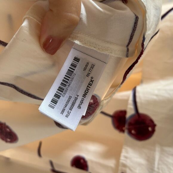 Zara Lollipop Printed Poplin Shirtdress ZW Collection 2024 XS NWT - Picture 13 of 16